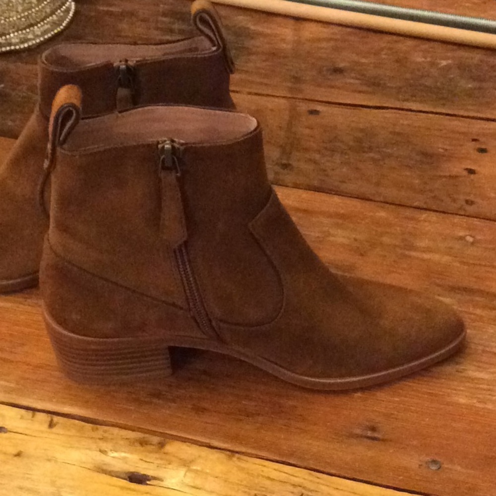 NWOT Veronica Beard Tanner Booties - Picture 3 of 8
